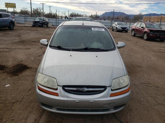 Photo 5 from auction – 2005 CHEVROLET AVEO BASE with VIN KL1TD62635B336217