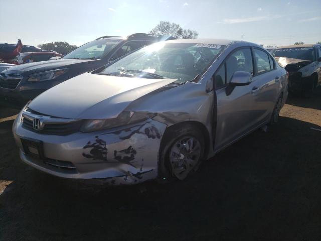 HONDA CIVIC LX 2012 con VIN 19XFB2F52CE344640 - Foto de la subasta