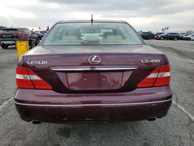 Photo 6 from auction – 2006 LEXUS LS 430 with VIN JTHBN36F465041345