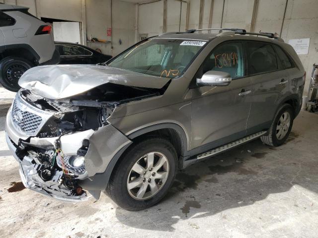 KIA SORENTO BA 2011 with VIN 5XYKT3A12BG169104 - Photo from auction