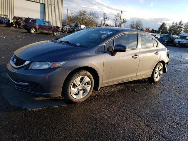 HONDA CIVIC LX 2014 with VIN 19XFB2F58EE005769 - Photo from auction