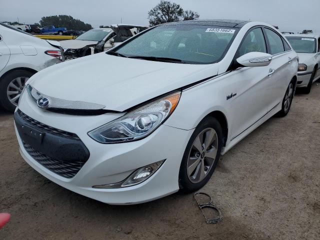 HYUNDAI SONATA HYB 2012 with VIN KMHEC4A40CA027604 - Photo from auction