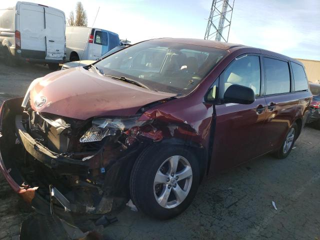 TOYOTA SIENNA 2012 with VIN 5TDZK3DC3CS214165 - Photo from auction