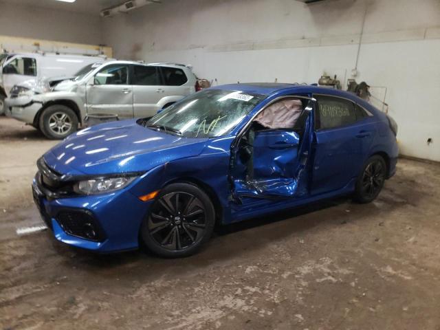 HONDA CIVIC EX 2018 with VIN SHHFK7H54JU430631 - Photo from auction