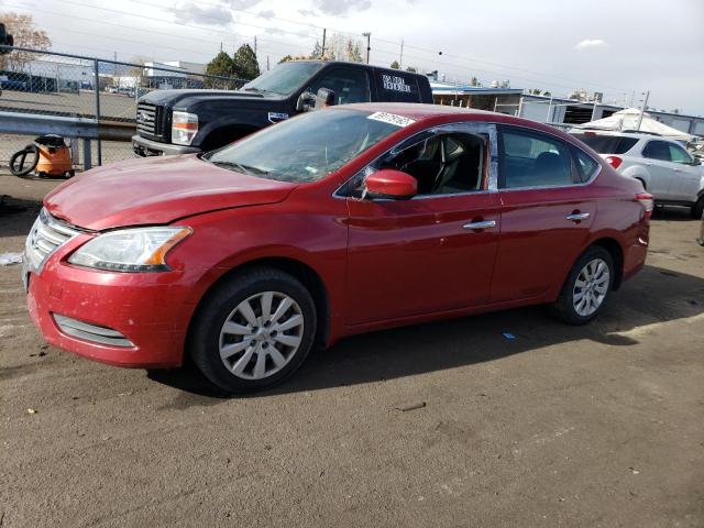 NISSAN SENTRA S 2014 with VIN 3N1AB7AP2EY242291 - Photo from auction