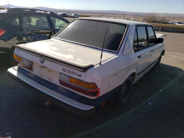 Photo 3 from auction – 1987 BMW 535 I AUTO with VIN WBADC8402H1722137