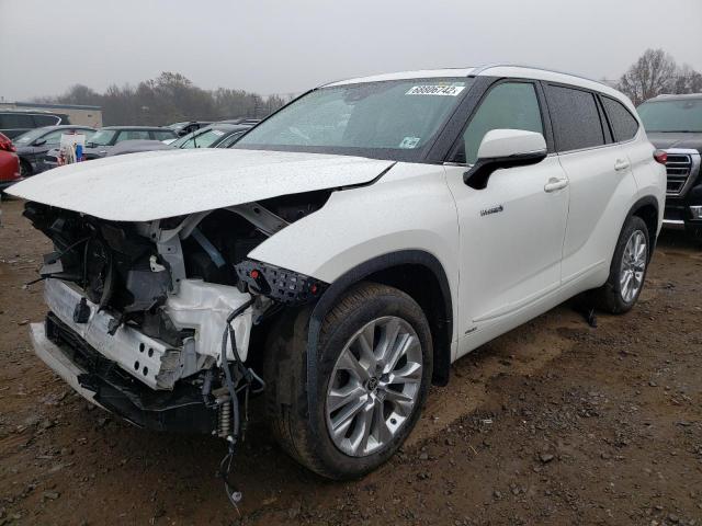 TOYOTA HIGHLANDER 2020 with VIN 5TDXBRCH7LS004174 - Photo from auction