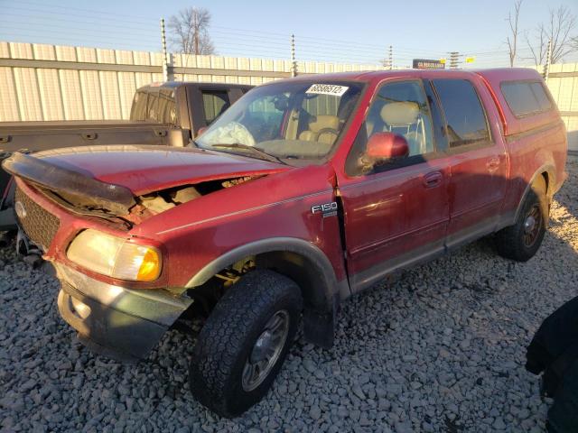 FORD F150 SUPER 2002 with VIN 1FTRW08L22KA99786 - Photo from auction