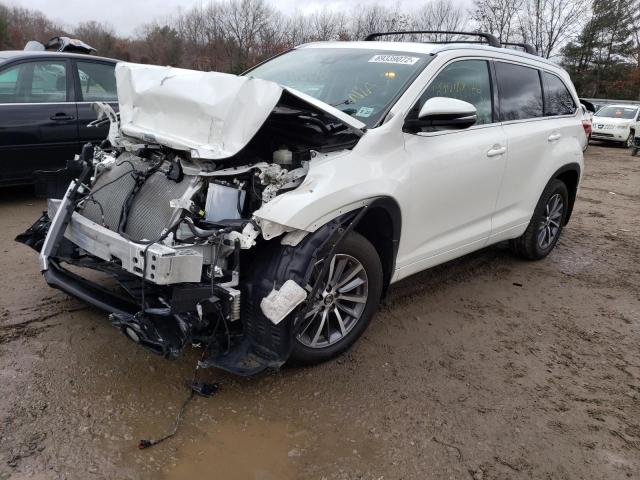 TOYOTA HIGHLANDER 2018 с VIN 5TDJZRFH7JS556445 - Фото с аукциона