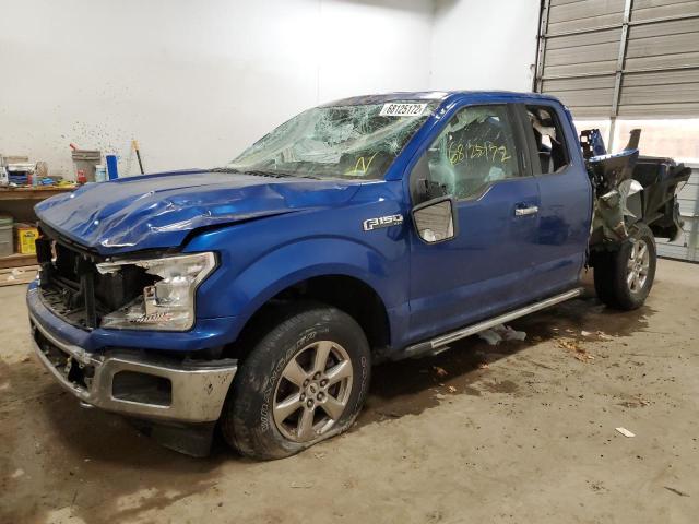 FORD F150 SUPER 2018 with VIN 1FTEX1EP4JFA78423 - Photo from auction