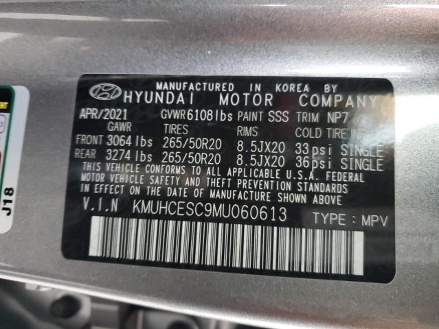 Photo 14 from auction – 2021 GENESIS GV80 BASE with VIN KMUHCESC9MU060613