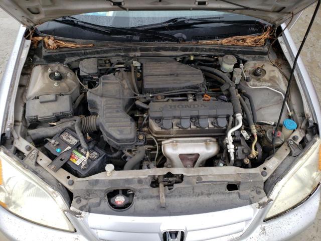 Photo 11 from auction – 2001 HONDA CIVIC LX with VIN 2HGES15581H617848