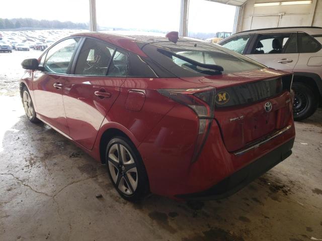 Photo 2 from auction – 2017 TOYOTA PRIUS with VIN JTDKARFU3H3529263