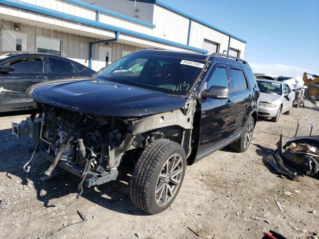 FORD EXPLORER X 2015 with VIN 1FM5K8D88FGB55907 - Photo from auction