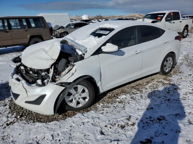 HYUNDAI ELANTRA SE 2016 with VIN 5NPDH4AE1GH797741 - Photo from auction