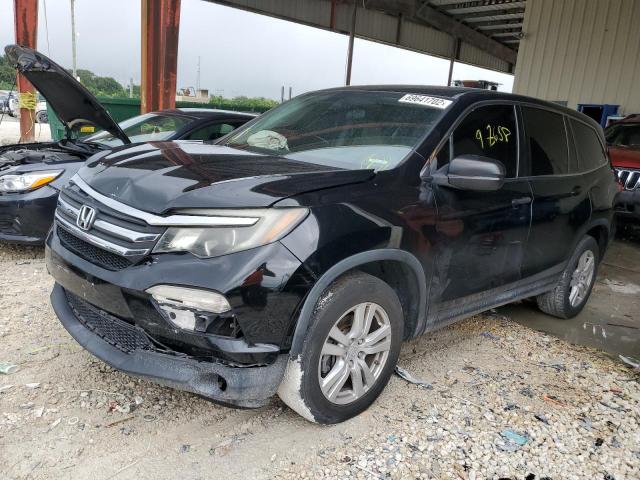 Photo 1 from auction – 2016 HONDA PILOT LX with VIN 5FNYF5H1XGB027665