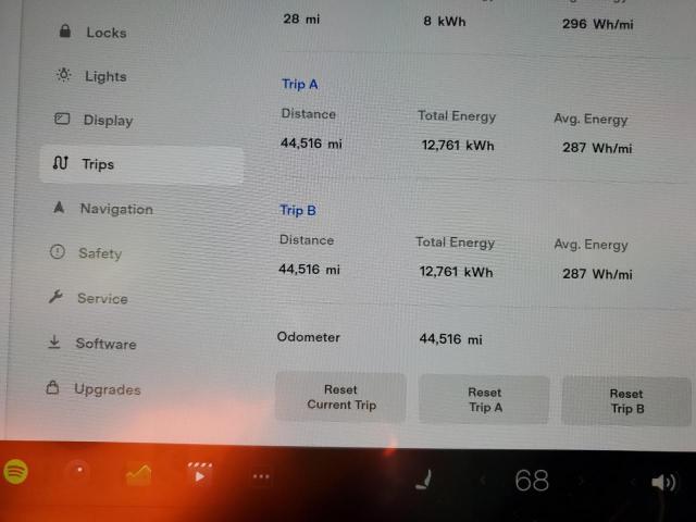 Photo 9 from auction – 2020 TESLA MODEL 3 with VIN 5YJ3E1EC1LF736250