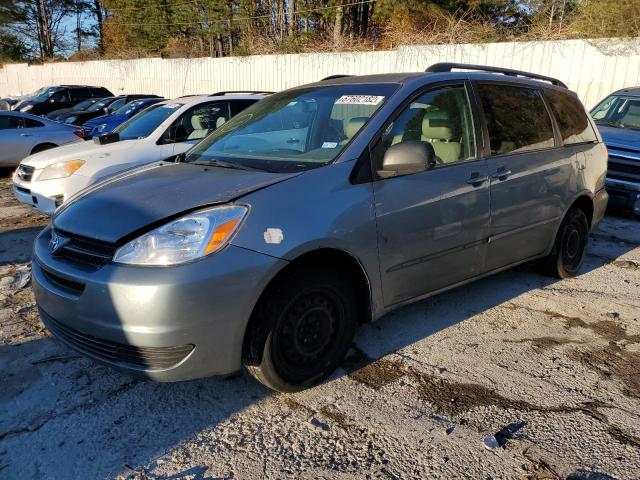 TOYOTA SIENNA CE 2004 with VIN 5TDZA23C24S041108 - Photo from auction