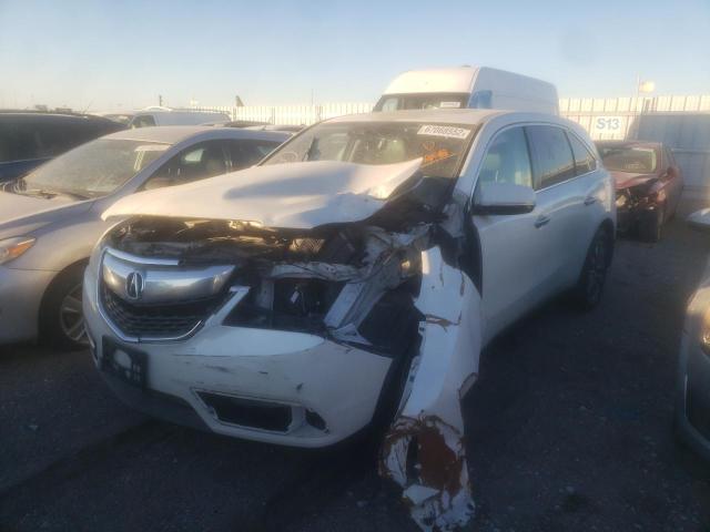 Photo 2 from auction – 2016 ACURA MDX TECHNO with VIN 5FRYD4H42GB019889