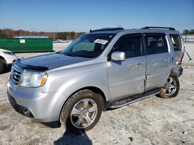 HONDA PILOT EXL 2013 with VIN 5FNYF3H65DB014902 - Photo from auction