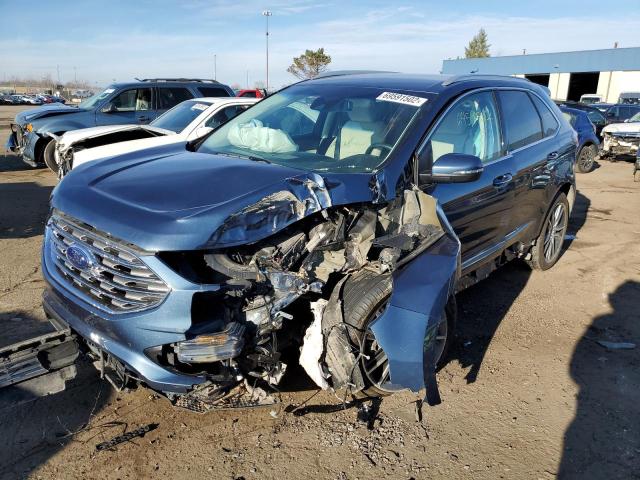 FORD EDGE TITAN 2019 with VIN 2FMPK4K98KBC61191 - Photo from auction
