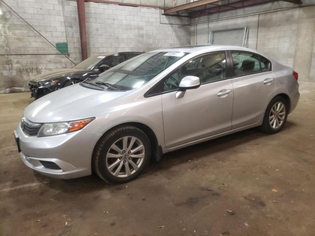 HONDA CIVIC LX 2012 with VIN 2HGFB2F54CH107895 - Photo from auction