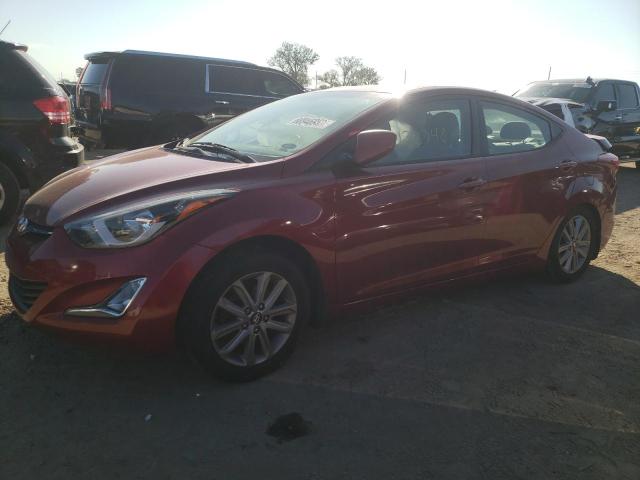 HYUNDAI ELANTRA SE 2016 with VIN 5NPDH4AE9GH683079 - Photo from auction