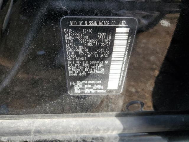 Photo 14 from auction – 2011 INFINITI QX56 with VIN JN8AZ2NE2B9004094