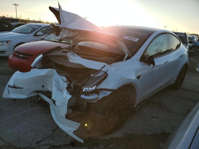 Photo 2 from auction – 2021 TESLA MODEL Y with VIN 5YJYGDEE8MF297519