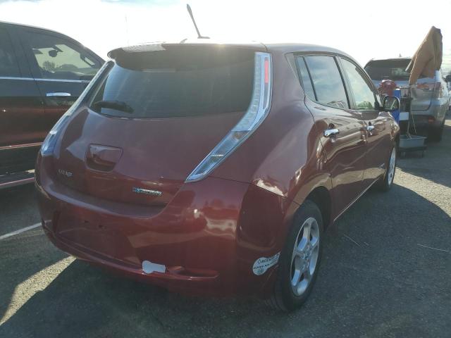 Photo 3 from auction – 2012 NISSAN LEAF SV with VIN JN1AZ0CP6CT026675