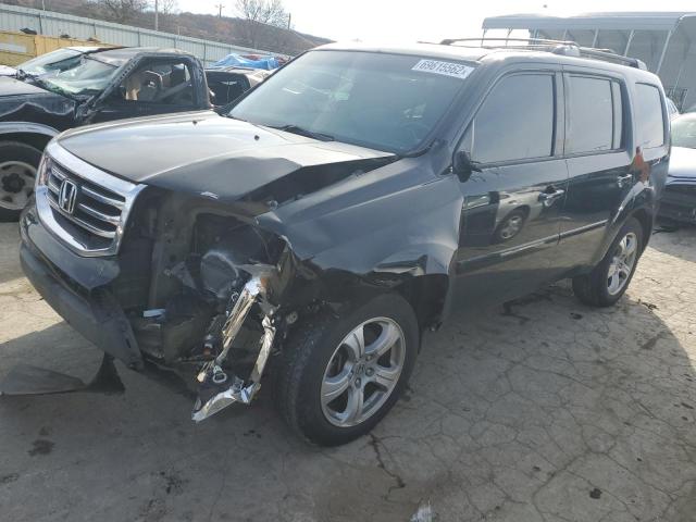 HONDA PILOT EXLN 2012 with VIN 5FNYF4H78CB027169 - Photo from auction