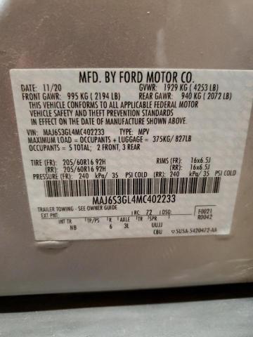 Photo 14 from auction – 2021 FORD ECOSPORT S with VIN MAJ6S3GL4MC402233