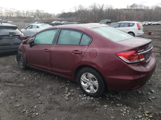 Photo 2 from auction – 2013 HONDA CIVIC LX with VIN 2HGFB2F56DH588086