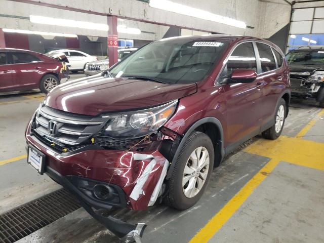 HONDA CR-V EX 2012 with VIN 5J6RM4H56CL017403 - Photo from auction