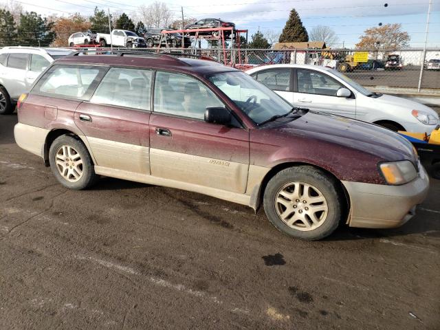 Photo 4 from auction – 2001 SUBARU LEGACY OUT with VIN 4S3BH675117615557