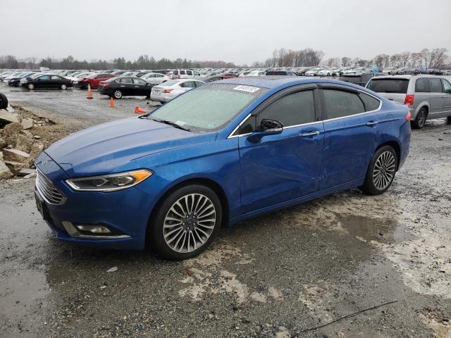 FORD FUSION TIT 2018 with VIN 3FA6P0D90JR247217 - Photo from auction