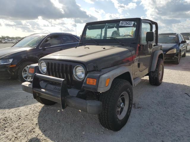 JEEP WRANGLER / 2002 with VIN 1J4FA39SX2P729446 - Photo from auction