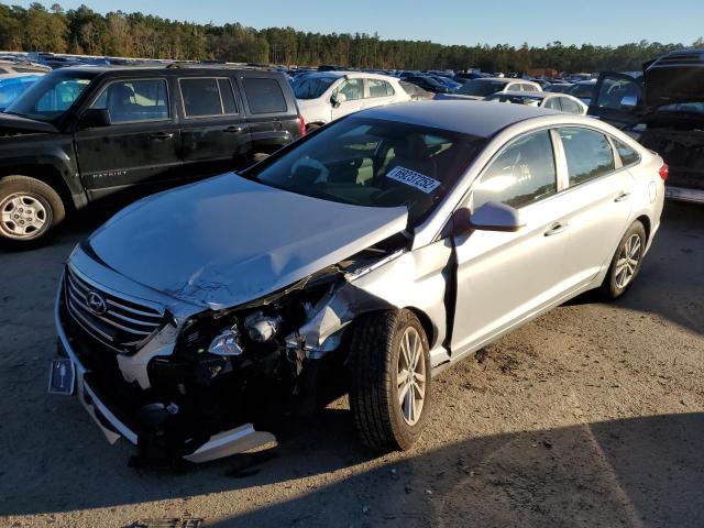 HYUNDAI SONATA SE 2017 with VIN 5NPE24AF6HH445951 - Photo from auction
