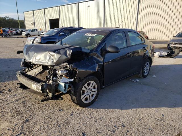 CHEVROLET SONIC LS 2017 with VIN 1G1JB5SHXH4159359 - Photo from auction