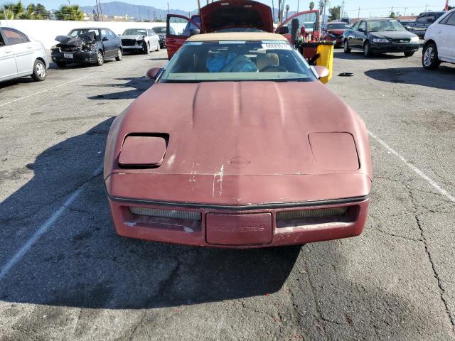 Photo 5 from auction – 1986 CHEVROLET CORVETTE with VIN 1G1YY6780G5900137