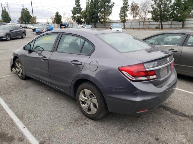 Photo 2 from auction – 2014 HONDA CIVIC LX with VIN 19XFB2F59EE260558
