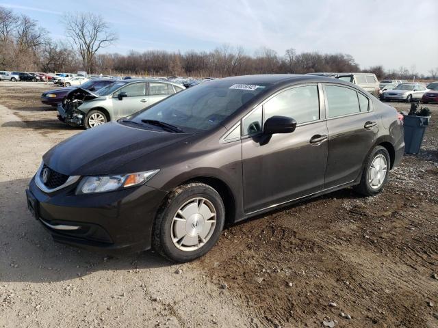 HONDA CIVIC HF 2014 with VIN 2HGFB2F6XEH555246 - Photo from auction