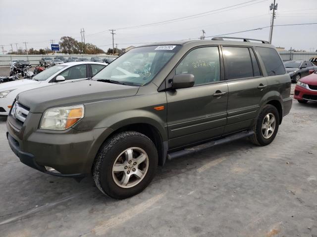 HONDA PILOT EX 2006 with VIN 5FNYF28706B019270 - Photo from auction