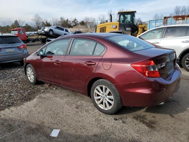 Photo 2 from auction – 2012 HONDA CIVIC EXL with VIN 19XFB2F93CE317336