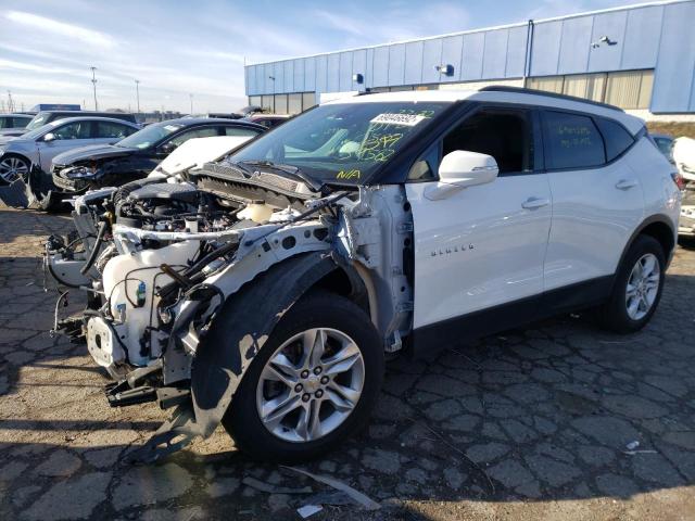 CHEVROLET BLAZER 2LT 2021 with VIN 3GNKBCRS0MS550507 - Photo from auction