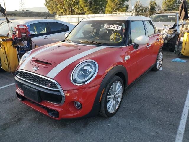 MINI COOPER S 2021 with VIN WMWXU9C06M2N54928 - Photo from auction