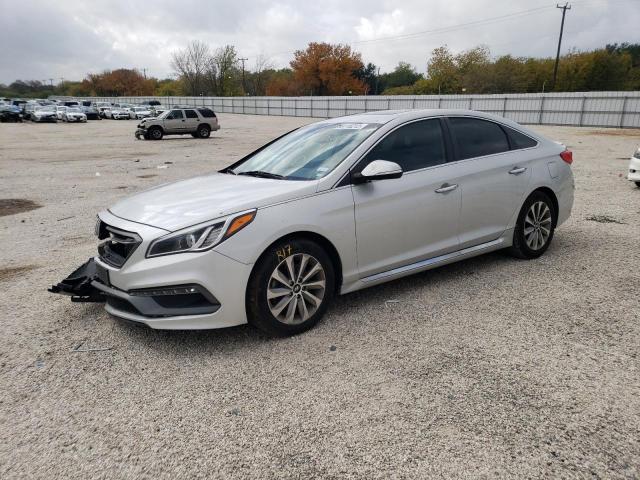 HYUNDAI SONATA SPO 2017 with VIN 5NPE34AF3HH448724 - Photo from auction