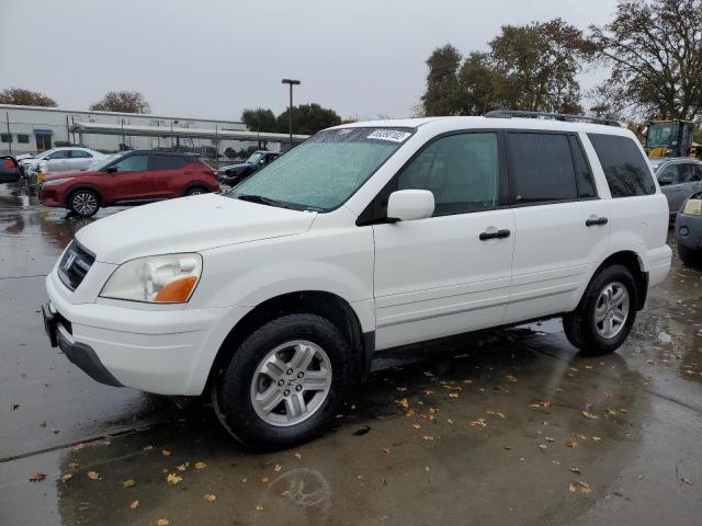 HONDA PILOT EXL 2005 with VIN 2HKYF18545H546737 - Photo from auction
