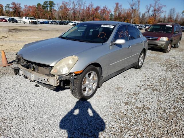 INFINITI G35 2004 with VIN JNKCV51FX4M708672 - Photo from auction