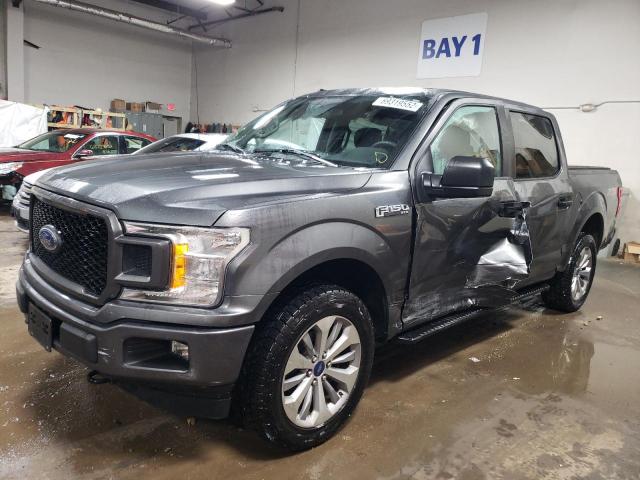 FORD F150 SUPER 2018 with VIN 1FTEW1EP7JFE61680 - Photo from auction